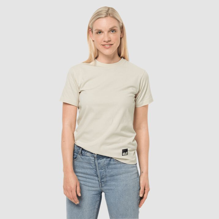 T-shirt Jack Wolfskin 365 Mujer Blancos Mexico-6321951